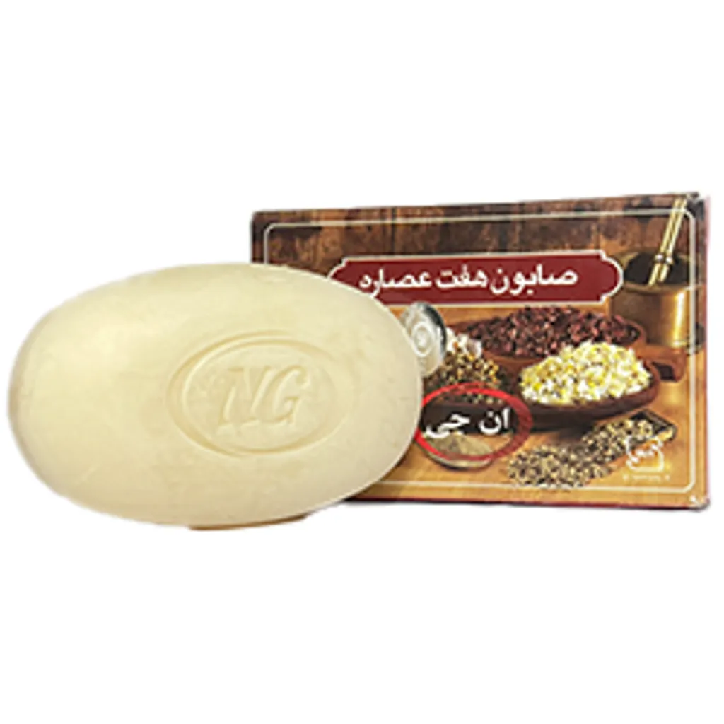 خرید صابون هفت اساره گیاهی | ضدجوش، روشن‌کننده و شفاف‌کننده پوست – عطاری سید رضا طباطبایی