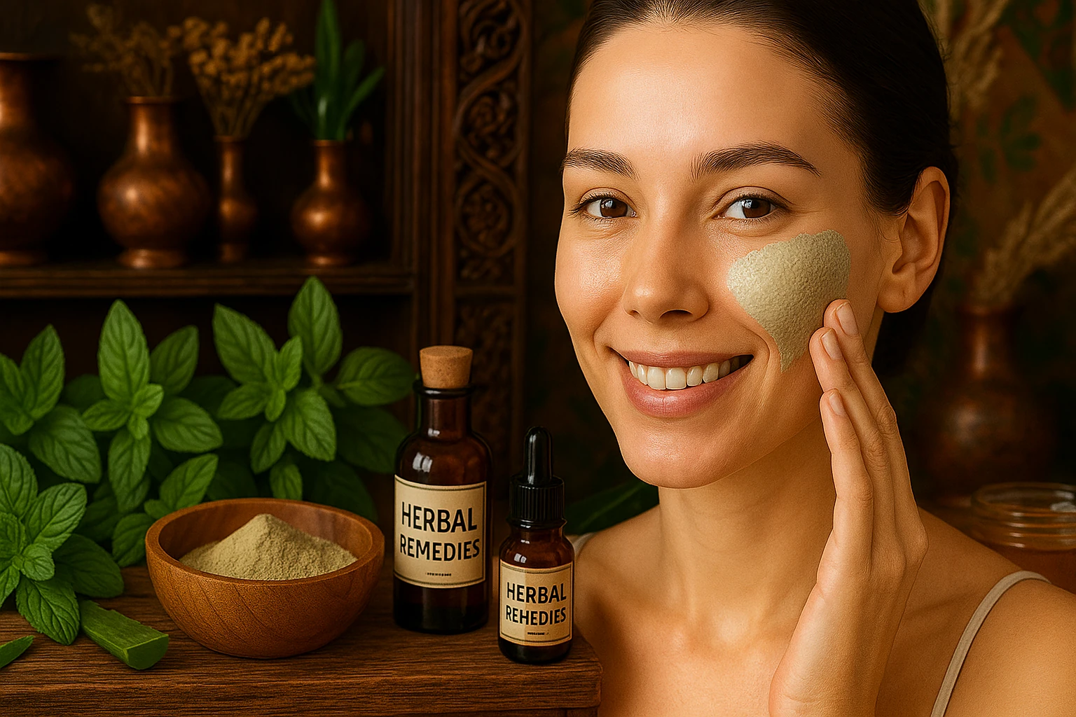 درمان جوش‌های سر سیاه و پاکسازی پوست 